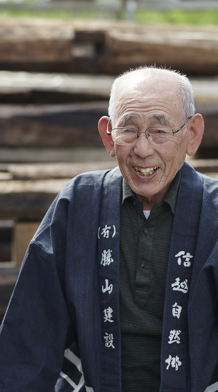 【INTERVIEW】勝山要介会長｜大工歴64年当たり前をどこまでも丁寧に