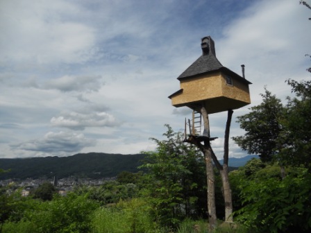 ツリーハウス見学